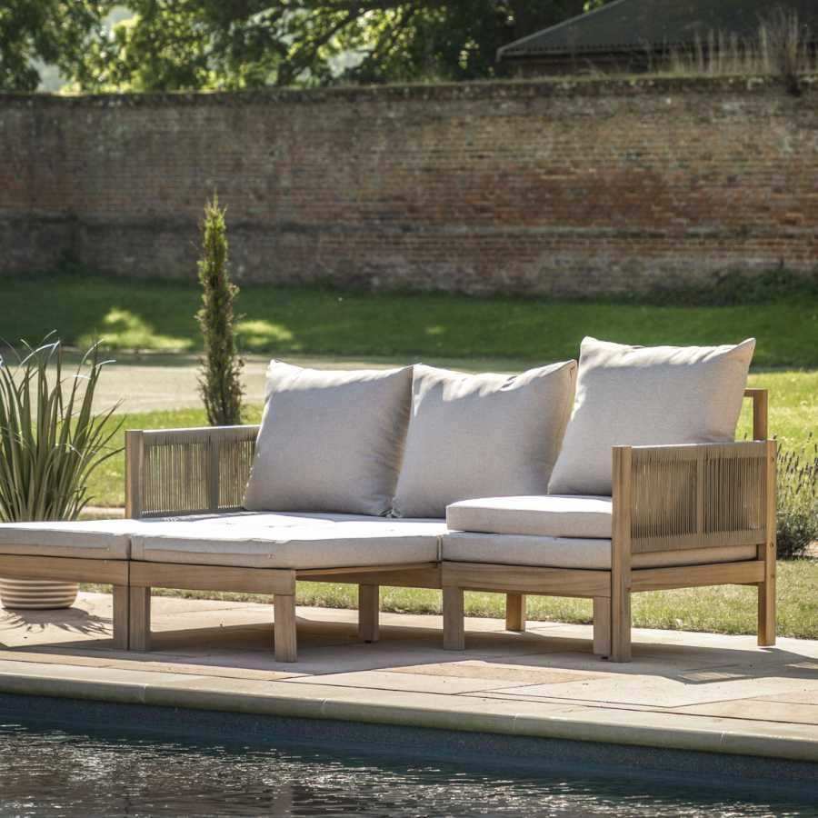 Garden 3 Seater Sofa to Pull Out Lounger - The Farthing