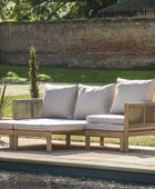 Garden 3 Seater Sofa to Pull Out Lounger - The Farthing