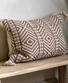 Geo Weave Aztec Cushion - The Farthing