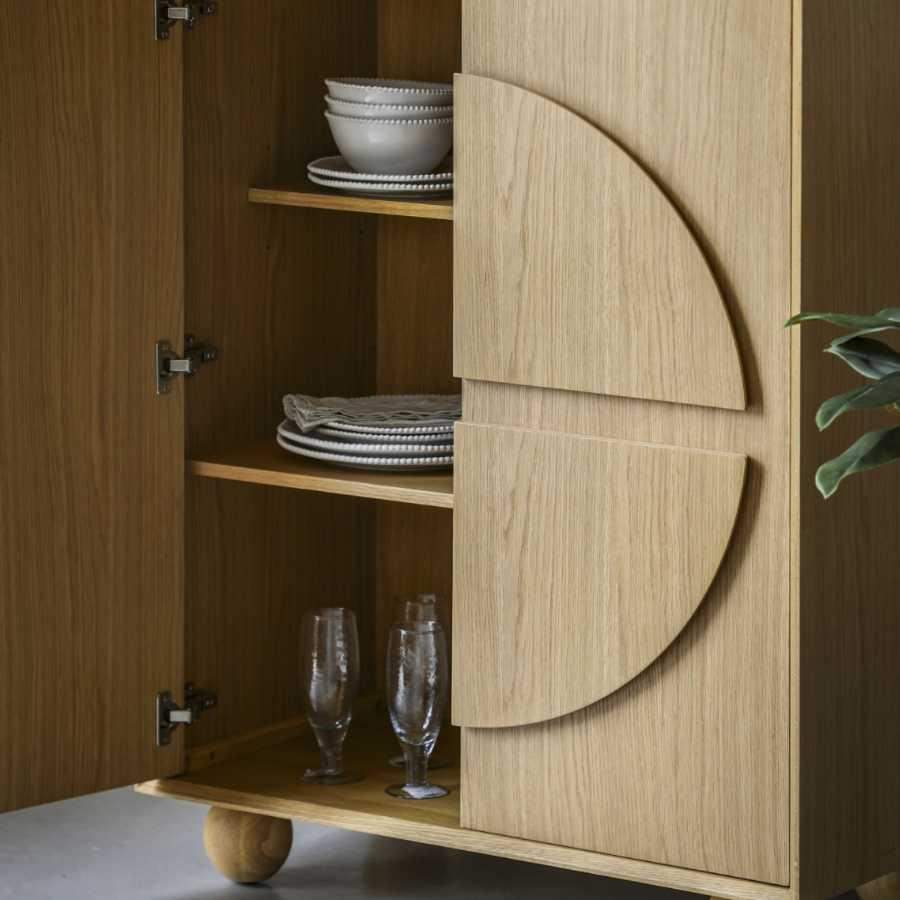 Geometric Inspired 2 Door Cupboard - The Farthing