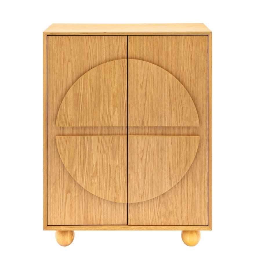 Geometric Inspired 2 Door Cupboard - The Farthing