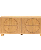 Geometric Inspired 4 Door Sideboard - The Farthing