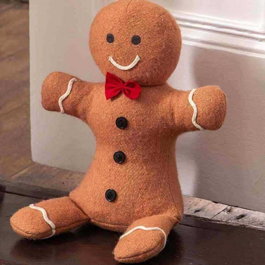 Gingerbread Man Doorstop - The Farthing