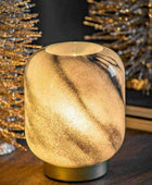 Glass Marble Effect LED Lamp - The Farthing