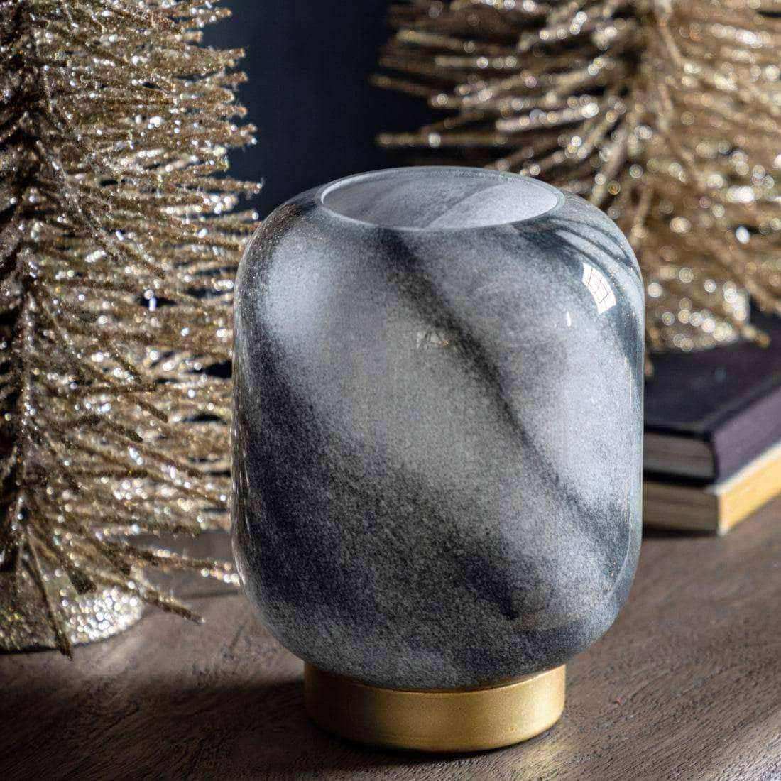 Glass Marble Effect LED Lamp - The Farthing