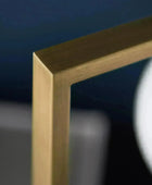 Gold Art Deco Opal Sphere Table Light - The Farthing