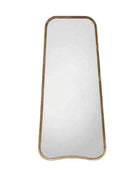Gold Flowing Curved Corner Mirror - The Farthing