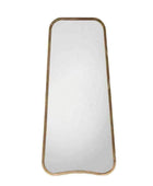 Gold Flowing Curved Corner Mirror - The Farthing