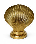 Art Deco Inspired Gold Shell Lamp 4