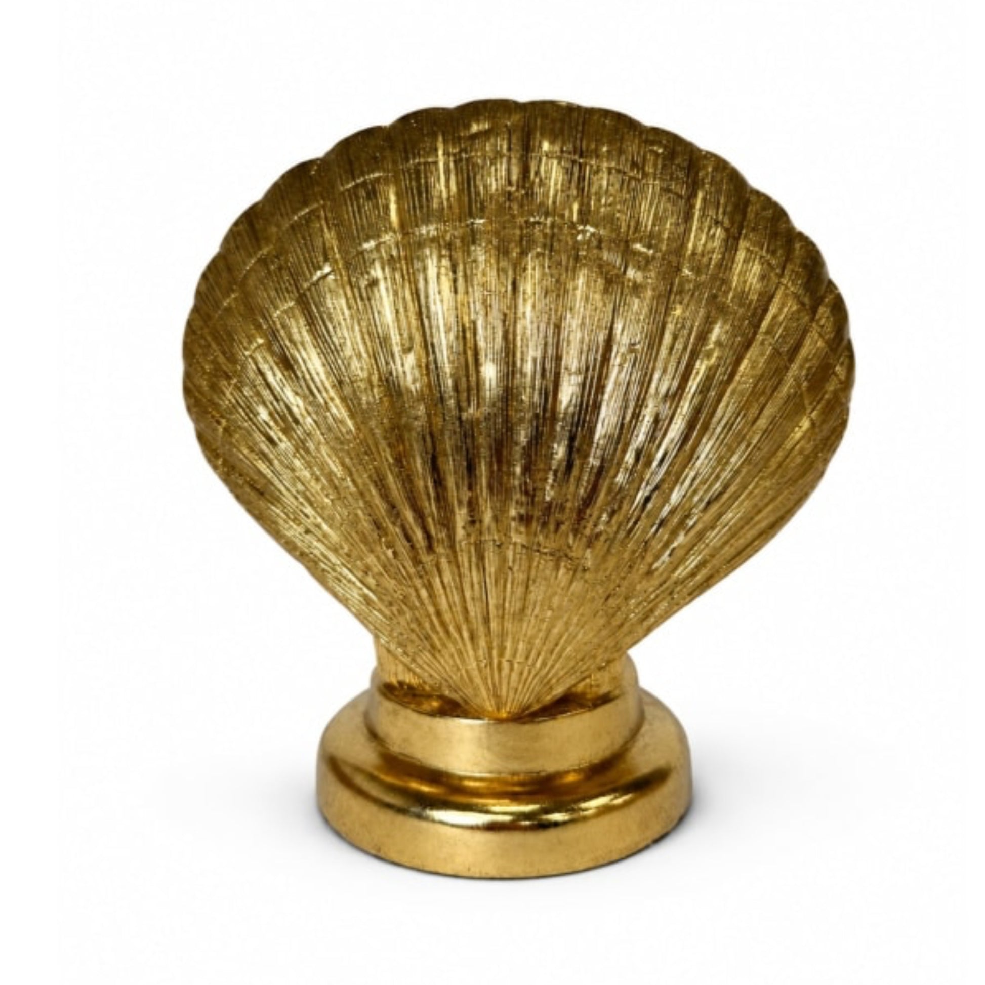 Art Deco Inspired Gold Shell Lamp 4