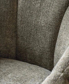 Green Fabric Tub Chair - The Farthing