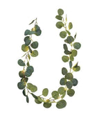 Green Light Up 20 LED Eucalyptus Garland - The Farthing