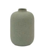 Green Speckle Metal Vase - The Farthing