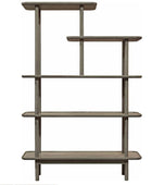 Grey Washed Oak Open Shelf Unit - The Farthing