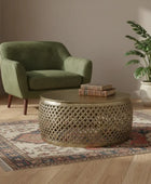 hand-hammered-round-metal-coffee-table-the-farthing-3