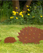 Hedgehog Family Garden Silhouettes - The Farthing