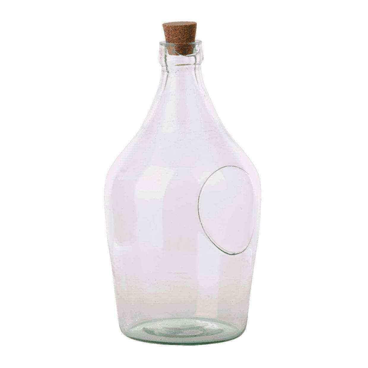 Indoor Open Fronted Glass Bottle 3 Litre Plant Terrarium - DIY Kit - The Farthing