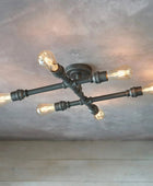 Industrial Pipe Ceiling Light - The Farthing