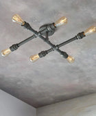 Industrial Pipe Ceiling Light - The Farthing