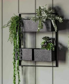 Industrial Style Metal Box Wall Planter - The Farthing