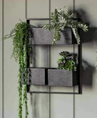 Industrial Style Metal Box Wall Planter - The Farthing
