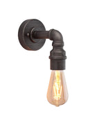 Industrial Style Pipe Wall Light - The Farthing