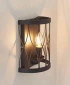 Industrial Styled Curved Wall Light - The Farthing