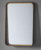 Industrial Tapered Frame Portrait Mirror - The Farthing