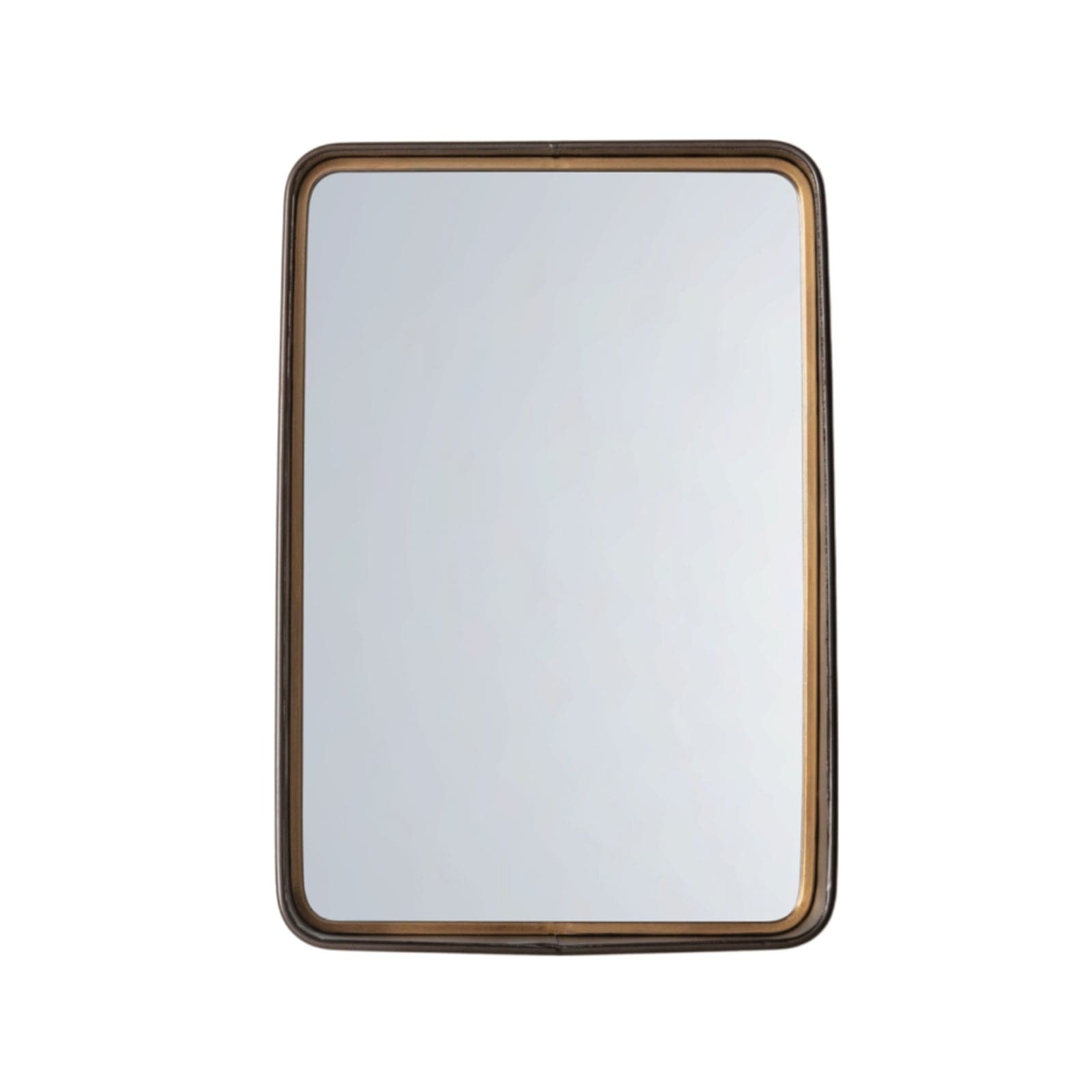 Industrial Tapered Frame Portrait Mirror - The Farthing