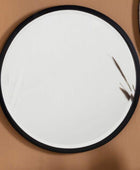 Large Round Black Frame Mirror - The Farthing