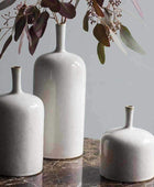 Light Ceramic Pots Set of 3 Ornaments - The Farthing