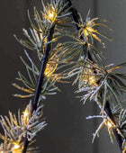 Light Up LED Festive Star on Pine Base - The Farthing