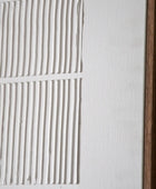 Lines Textured Surface Framed Wall Art - The Farthing