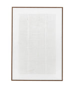 Lines Textured Surface Framed Wall Art - The Farthing