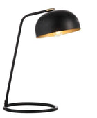 Matt Black Spun Shade Task Lamp - The Farthing