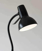 Modern Matt Black Adjustable Floor Lamp - The Farthing