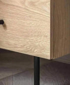 Modern Oak 3 Drawer Chest of Drawers - The Farthing