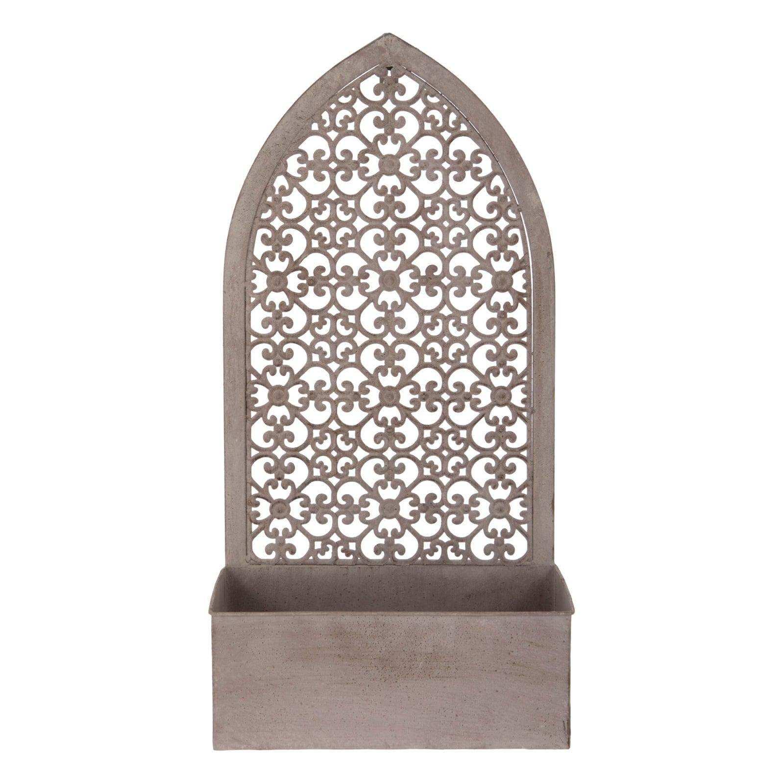 Moroccan Inspired Wall Planter Frame Trough - The Farthing