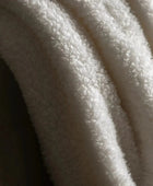 Natural Plain Teddy Throw - The Farthing