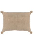 Natural Tone Pom Pom Cushion Cover - The Farthing