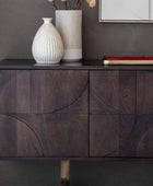 Nepal Mango Wood Sideboard Cabinet - The Farthing