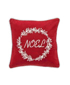 Noel Red Christmas Cushion Cover - The Farthing