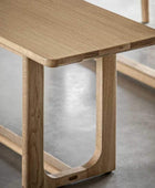 Nordic Oak Dining Bench - The Farthing