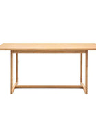 Nordic Oak Dining Table (6 - 8 Seater) - The Farthing