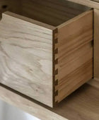 Nordic Styled Oak Cocktail Drinks Cabinet - The Farthing