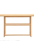 Nordic Styled Oak Console Table - The Farthing