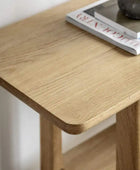 Nordic Styled Oak Console Table - The Farthing