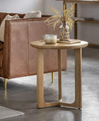 Nordic Styled Oak Side Table - The Farthing