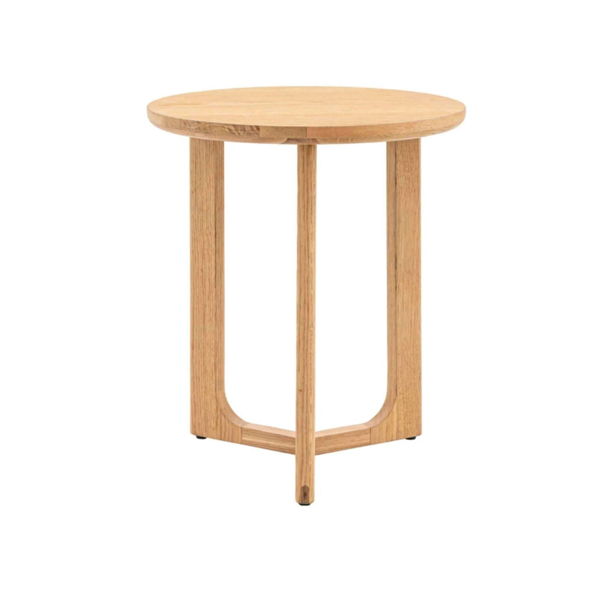 Nordic Styled Oak Side Table