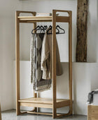 Nordic Styled Open Wardrobe - The Farthing